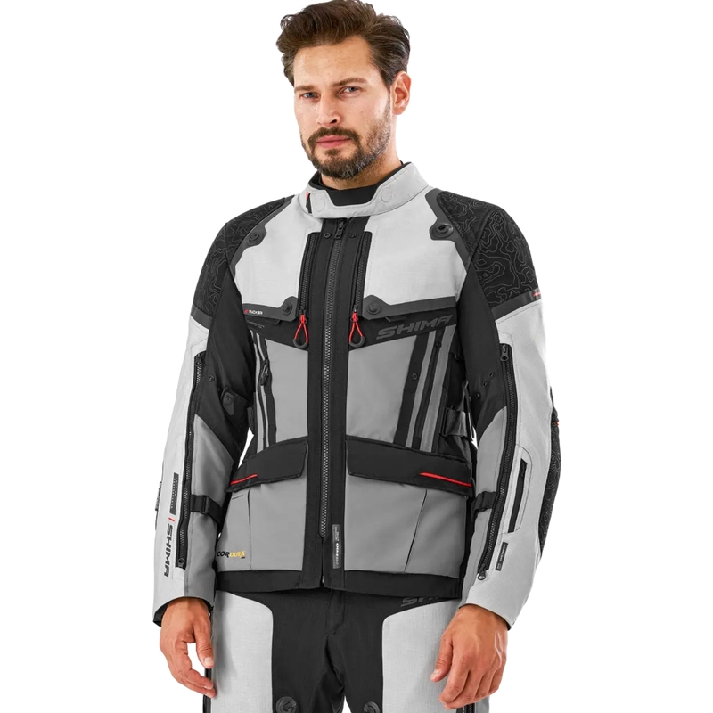 Shima Tracker motorjack lichtgrijs