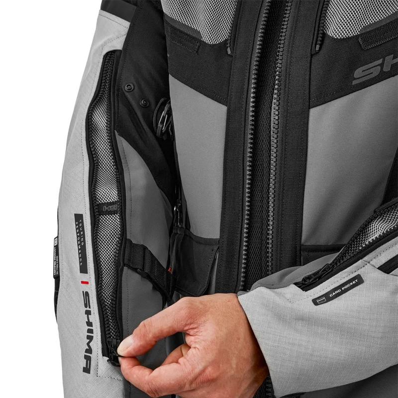 Shima Tracker motorjack lichtgrijs