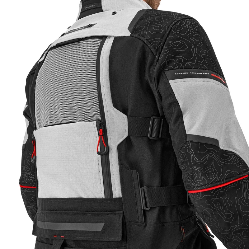 Shima Tracker motorjack lichtgrijs