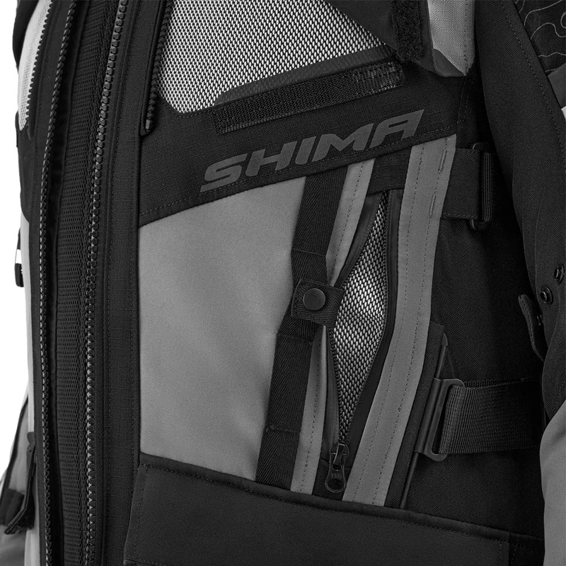 Shima Tracker motorjack lichtgrijs