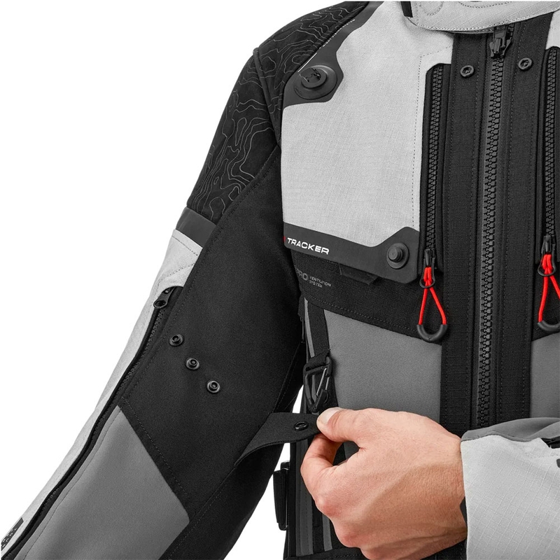 Shima Tracker motorjack lichtgrijs