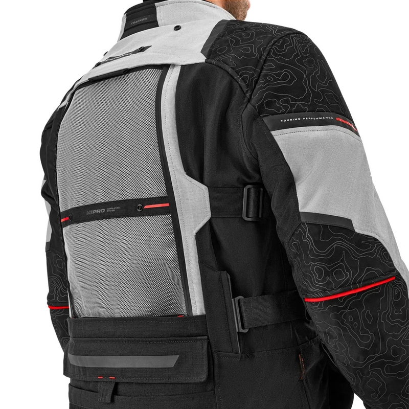 Shima Tracker motorjack lichtgrijs