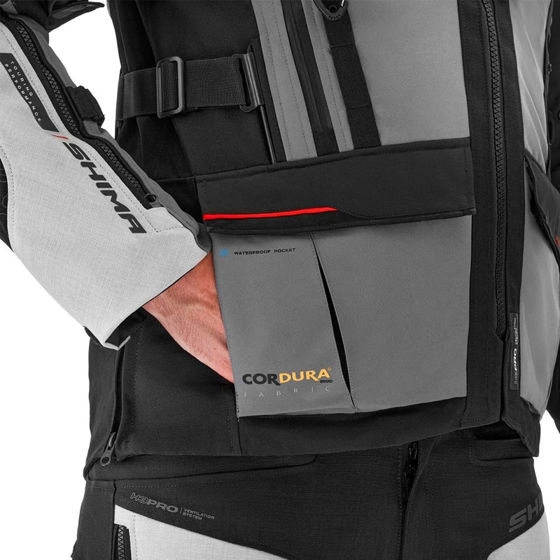 Shima Tracker motorjack lichtgrijs