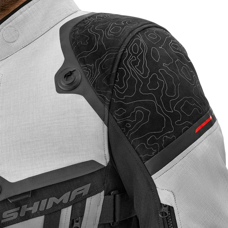 Shima Tracker motorjack lichtgrijs