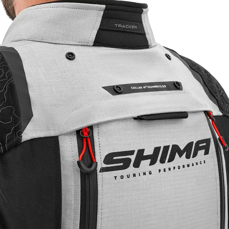 Shima Tracker motorjack lichtgrijs