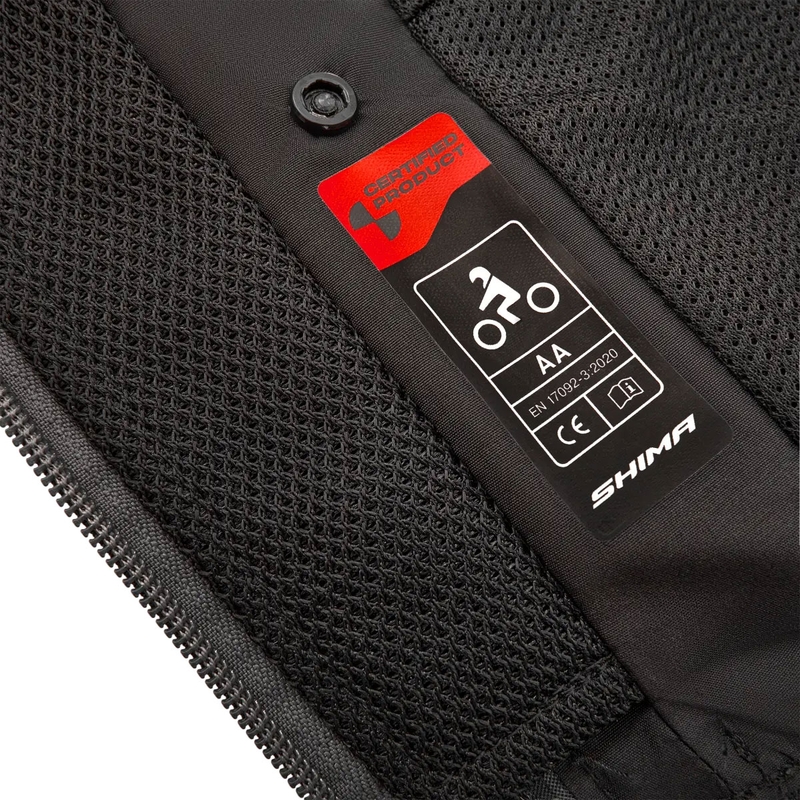 Shima Tracker motorjack lichtgrijs