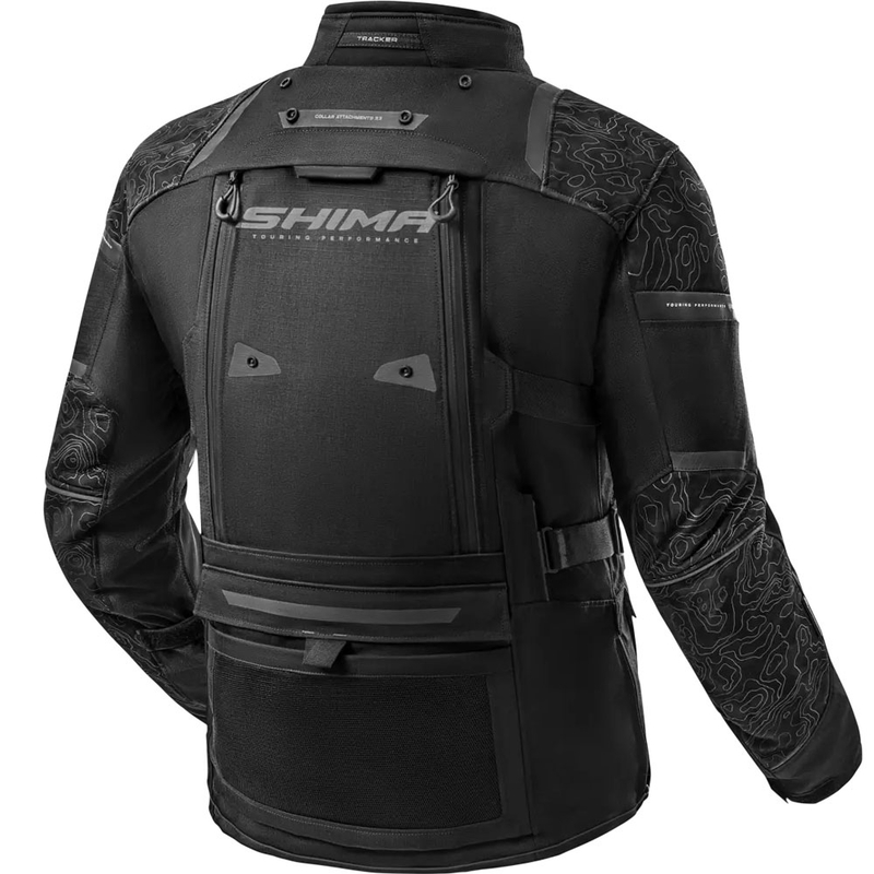 Shima Tracker motorjack zwart