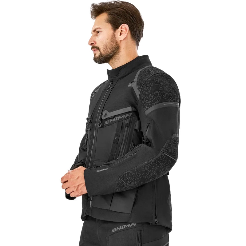 Shima Tracker motorjack zwart