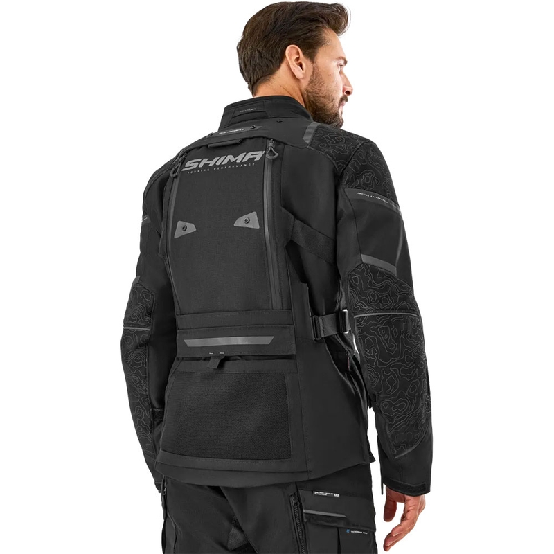 Shima Tracker motorjack zwart