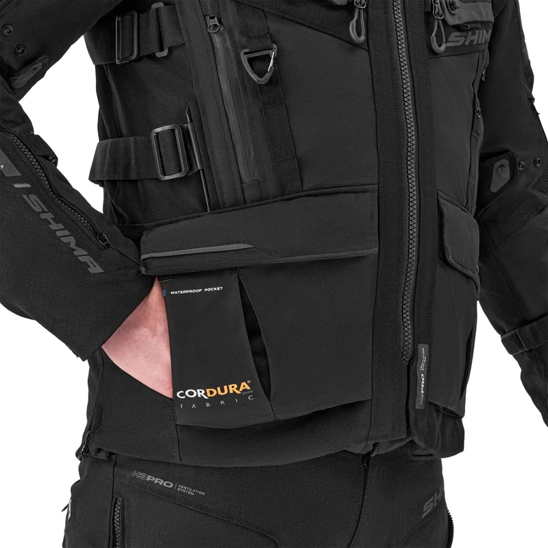 Shima Tracker motorjack zwart
