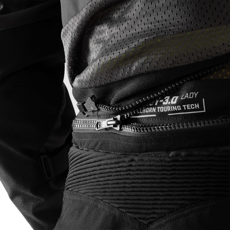 Dames motorbroek Rebelhorn Hardy 3.0 zwart