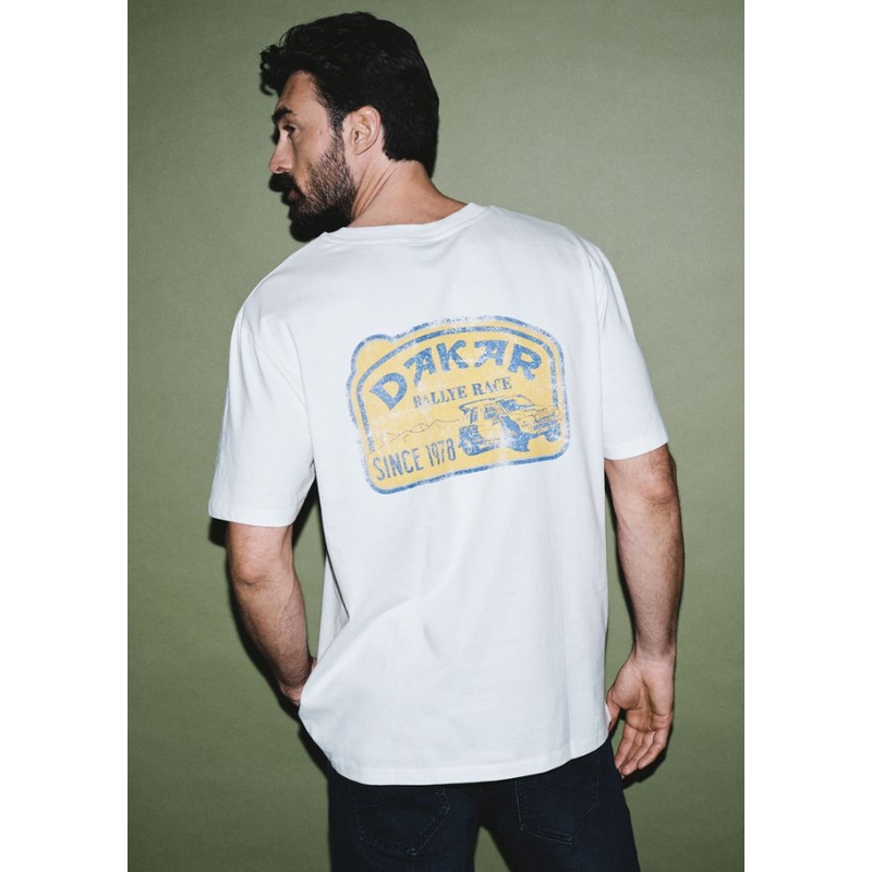Dakar Vint B wit T-shirt