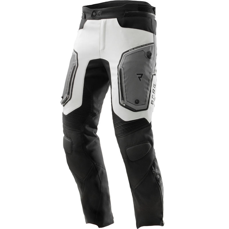 Rebelhorn Borg II motorbroek zwart-grijs