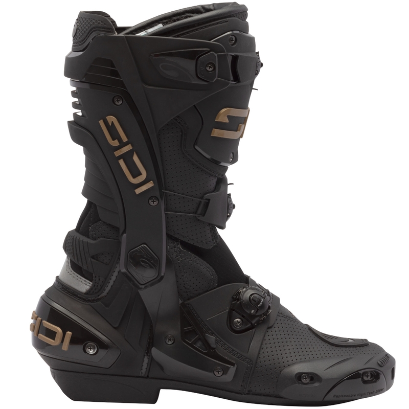 SiDi Rex Air motorlaarzen zwart-brons