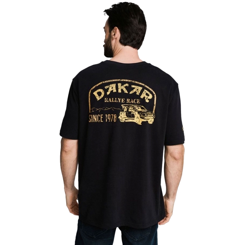 Dakar Vint A T-shirt zwart