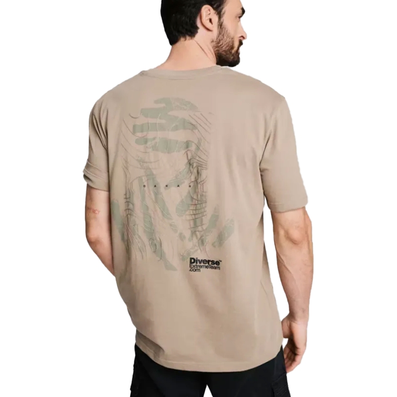 T-shirt Dakar DES DSRT 0125 kaki