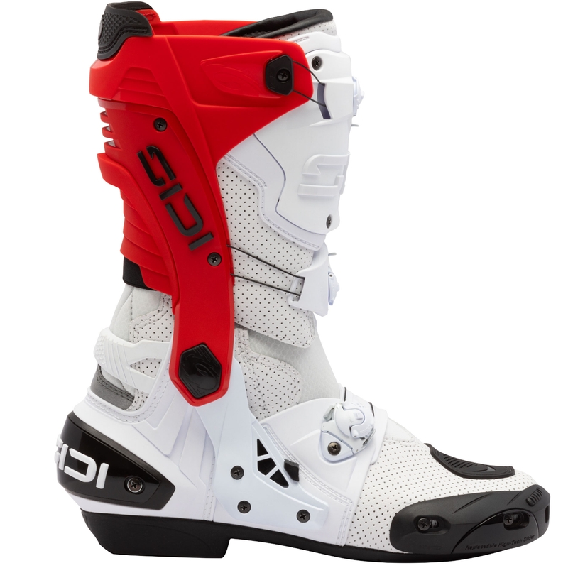 SiDi Rex Air motorlaarzen wit-rood