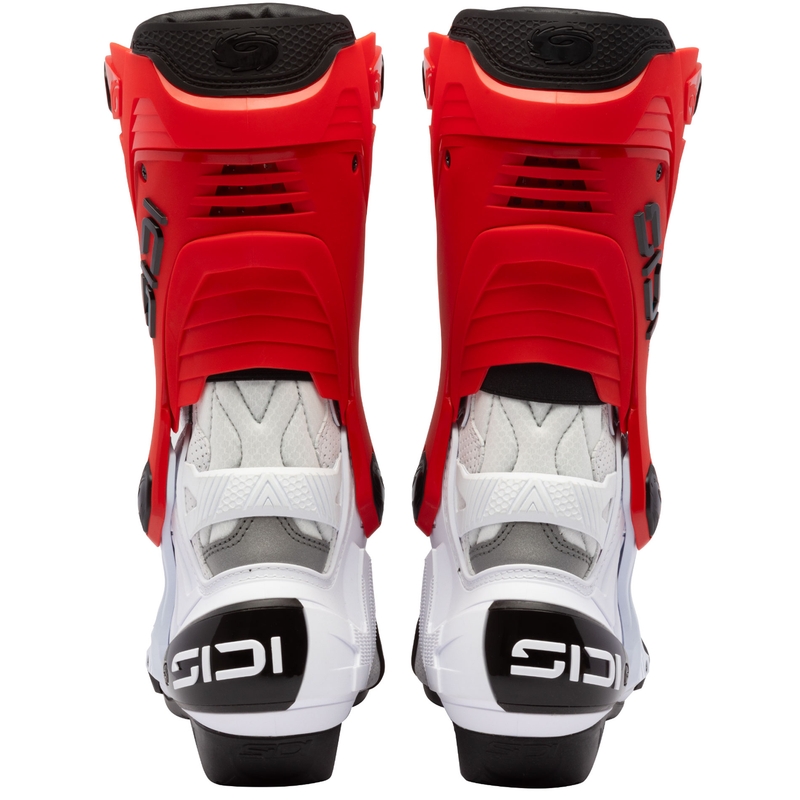 SiDi Rex Air motorlaarzen wit-rood