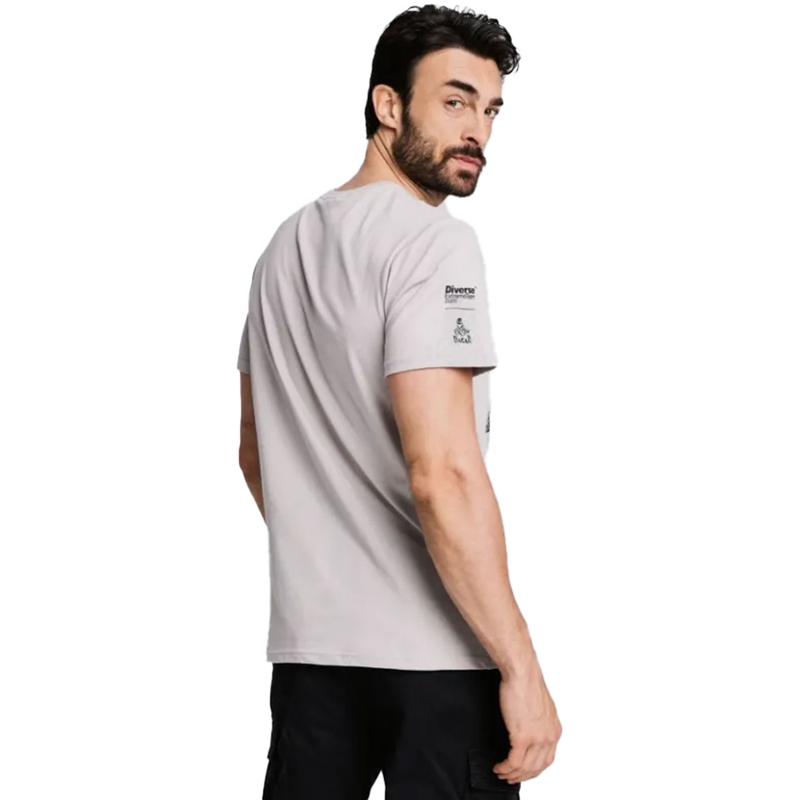 Dakar DES EMBO T-shirt grijs