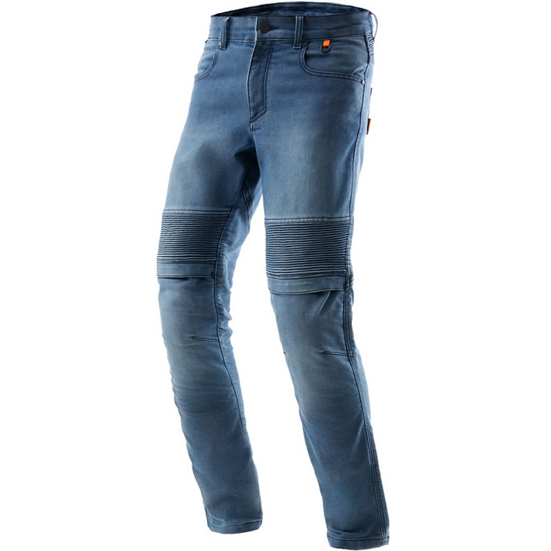 Rebelhorn Revolt Monolayer Motorjeans Gewassen Blauw