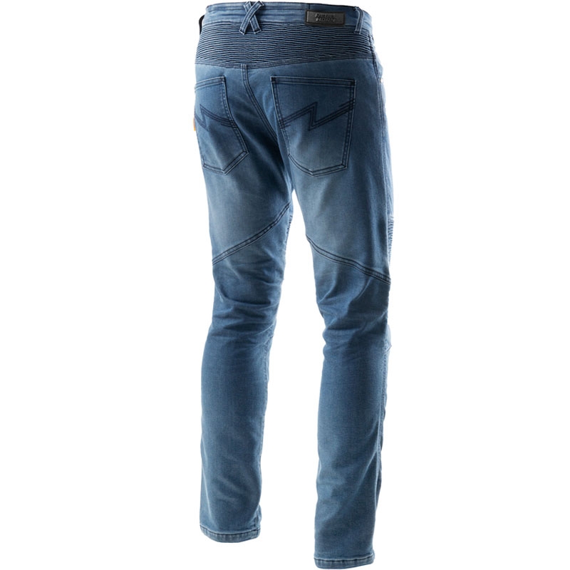 Rebelhorn Revolt Monolayer Motorjeans Gewassen Blauw