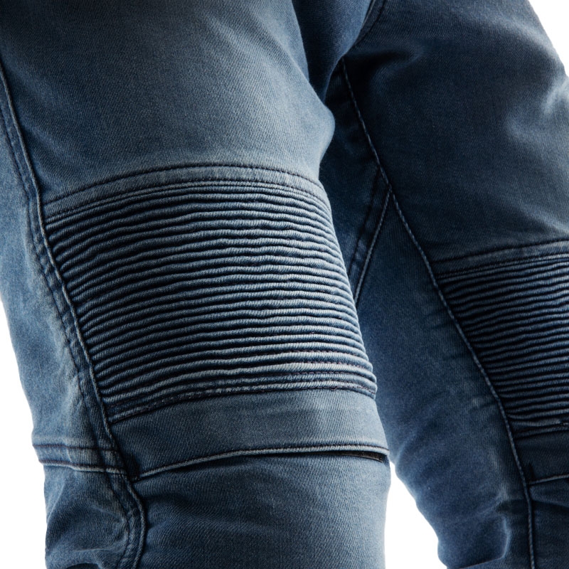Rebelhorn Revolt Monolayer Motorjeans Gewassen Blauw