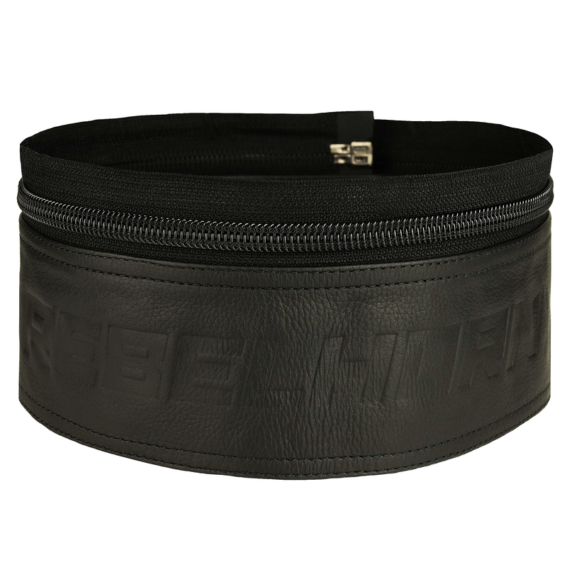 Leren band Rebelhorn Connect 10C zwart