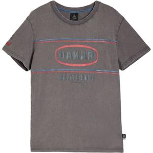 Dakar Vint 02 T-shirt donkergrijs