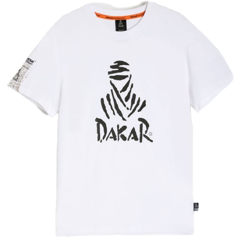Dakar DES LOGO25 T-shirt wit