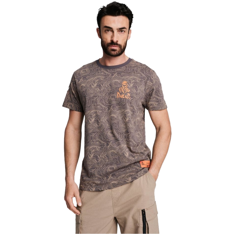 Dakar DES DSRT 0225 grafiet T-shirt