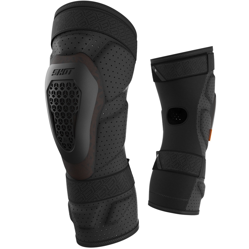 Shot Race D3O® kniebeschermer zwart