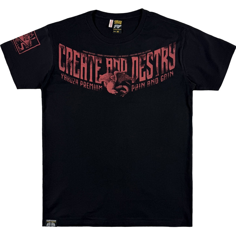 Yakuza Premium 3905 T-shirt zwart