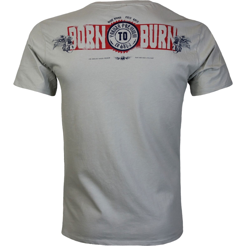 Yakuza Premium 3913 T-shirt grijs