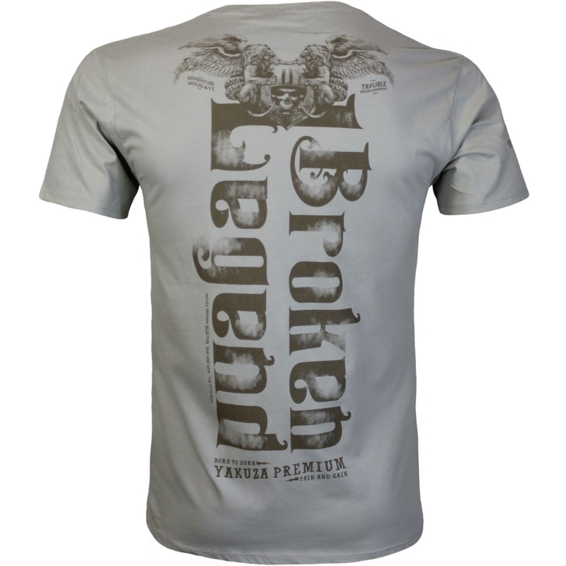 Yakuza Premium 3912 T-shirt grijs