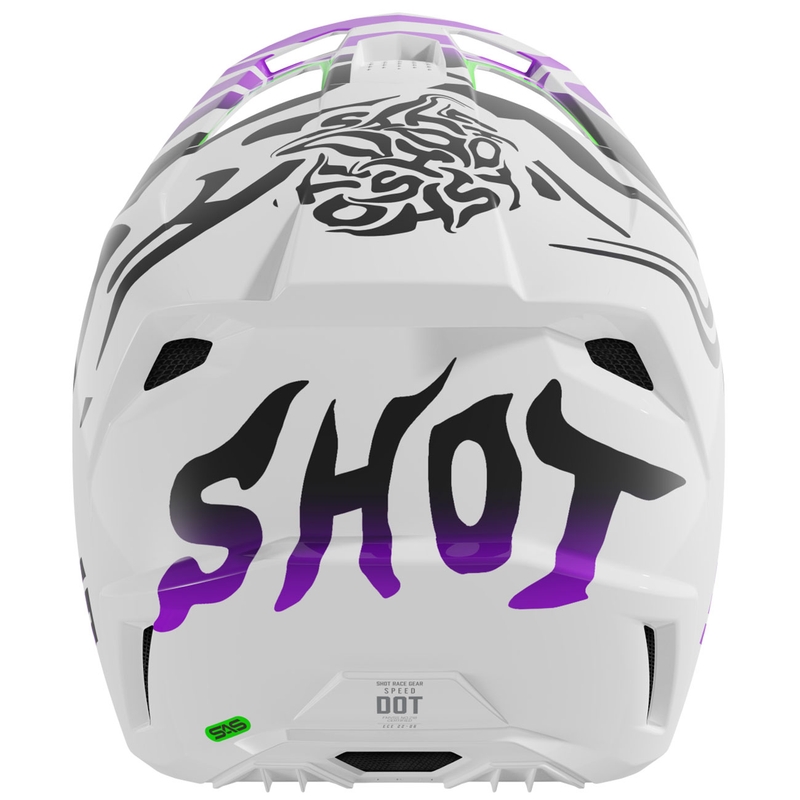 Shot Ghost Kinder Crosshelm Paars