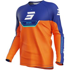Shot Draw Daytona Kids Motocross Jersey Oranje