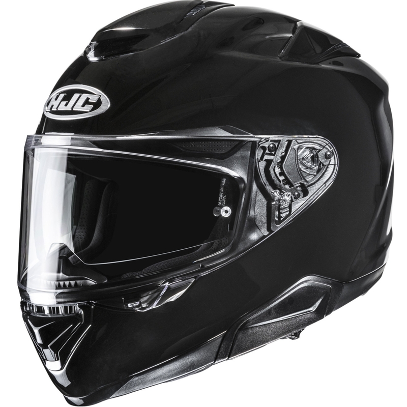HJC RPHA 72 Solid integraal motorhelm metallic zwart