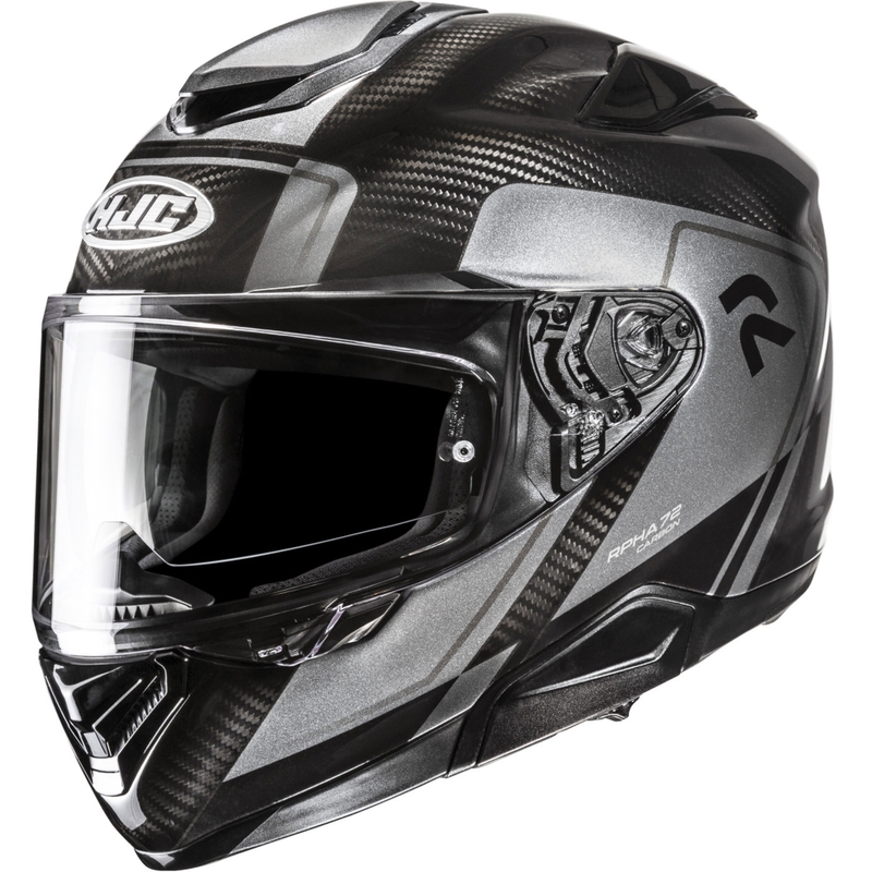 HJC RPHA 72 Carbon Fynex MC5 integraal motorhelm zwart-grijs