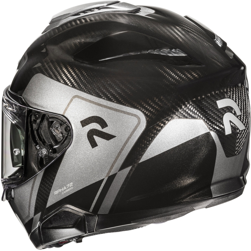 HJC RPHA 72 Carbon Fynex MC5 integraal motorhelm zwart-grijs