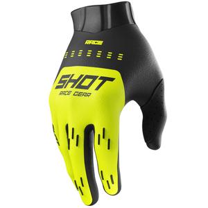 Shot Race Evo Kids Motocross Handschoenen Fluo Geel