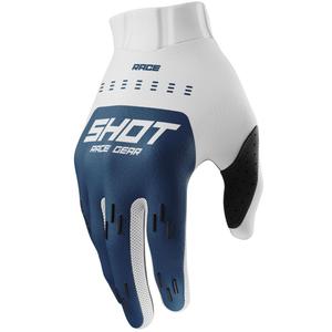 Shot Race Evo Kids Motocross Handschoenen Petrolblauw