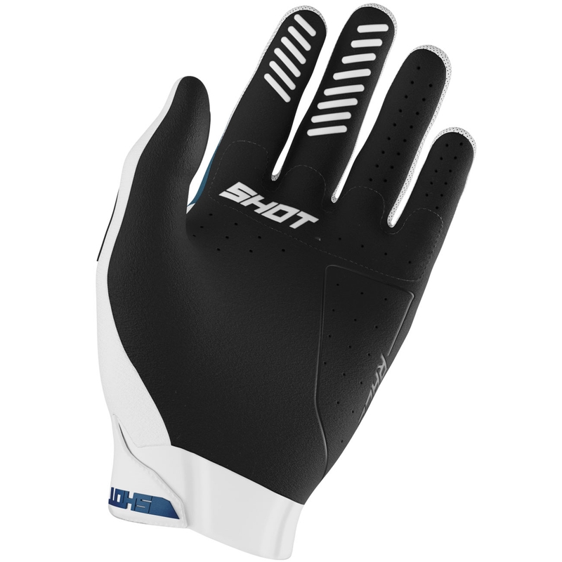 Shot Race Evo Kids Motocross Handschoenen Petrolblauw