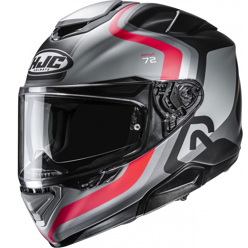Integraal motorhelm HJC RPHA 72 Ernem MC1SF zwart-grijs-rood