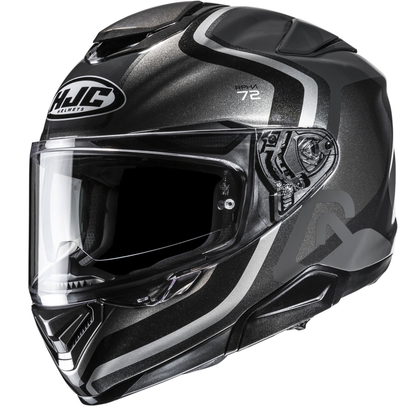 Integraal motorhelm HJC RPHA 72 Ernem MC5SF zwart-grijs