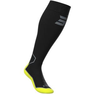 Kindersokken Shot Line fluo geel