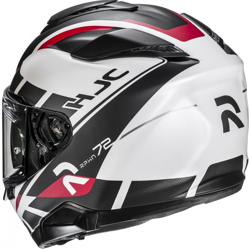 Integraal motorhelm HJC RPHA 72 Value MC1SF zwart-wit-rood