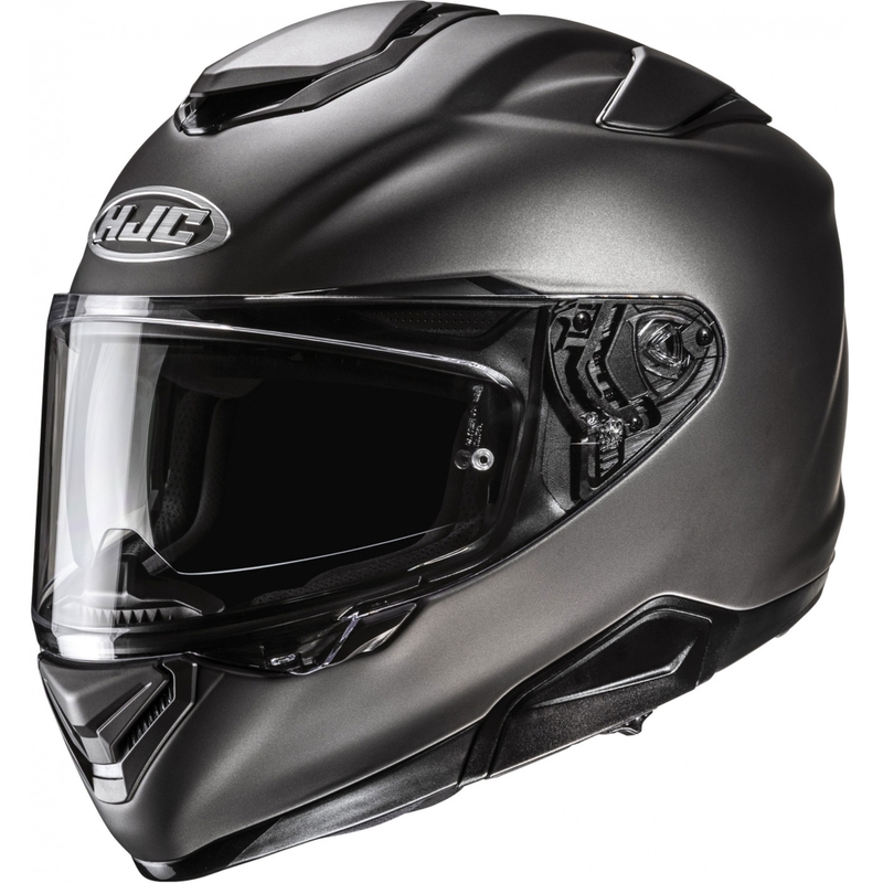 HJC RPHA 72 Solid integraal motorhelm, semi-mat titanium