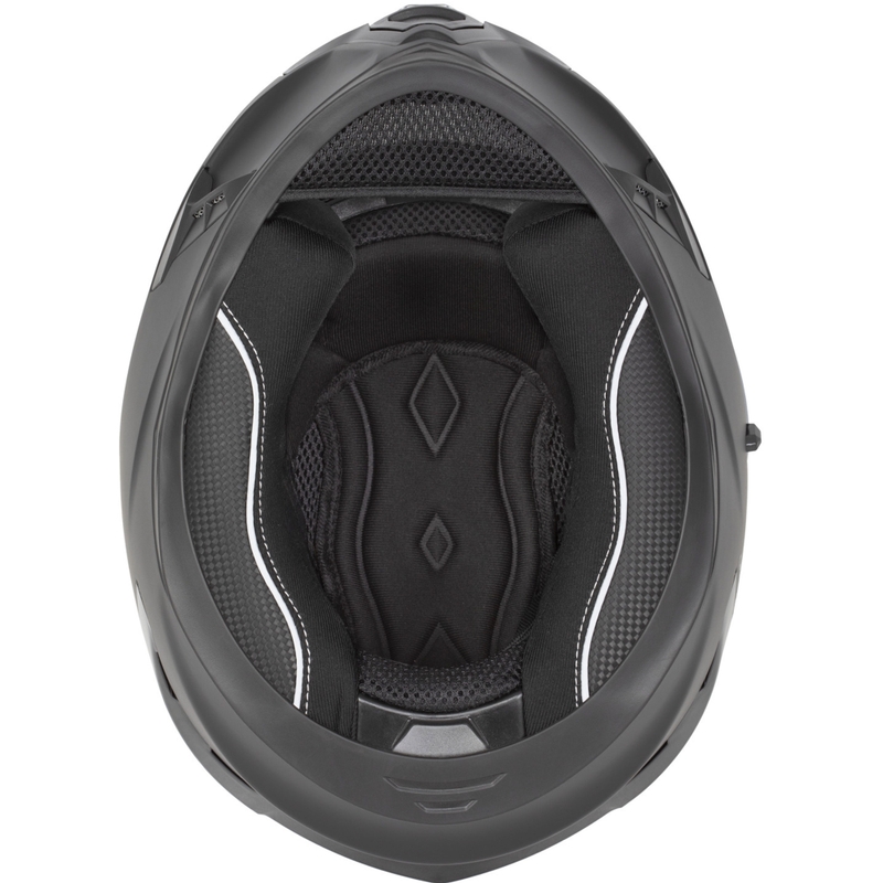 Cassida Orbit Grind integraal motorhelm mat zwart-rood