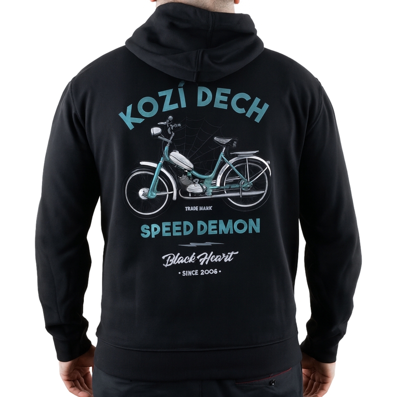 Black Heart Goat's Breath Sweatshirt Zwart