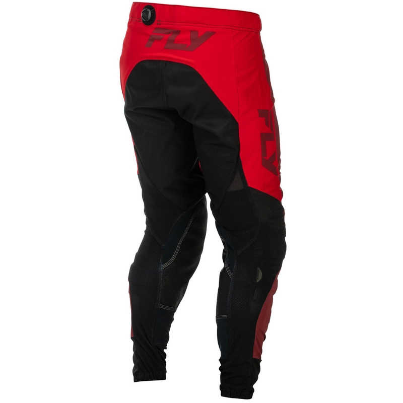 FLY Racing-USA Lite motorcrossbroek zwart-rood